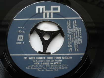 Quintet Jan Morks : Did Your Mother Come From Ireland (7", Single)