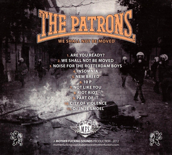 The Patrons (3) : We Shall Not Be Moved (CD, Album, Ltd, Num, Dig)