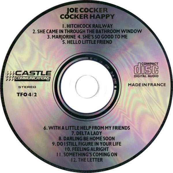 Joe Cocker : Jamaica Say You Will / Cocker Happy (2xCD, Comp)