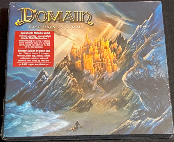 Domain (2) : Last Days Of Utopia (CD, Album + CD, Enh + Ltd, Dig)