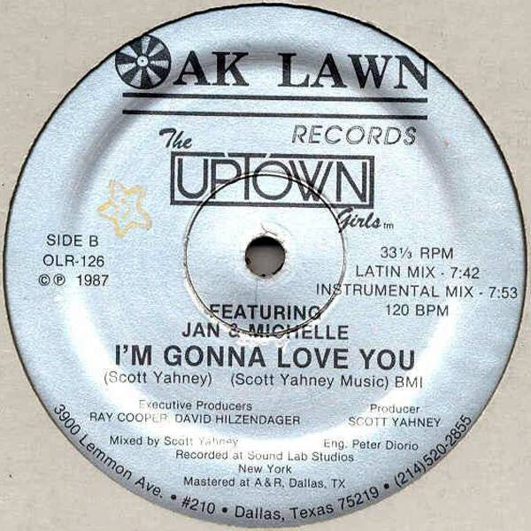 The Uptown Girls : I'm Gonna Love You (12")