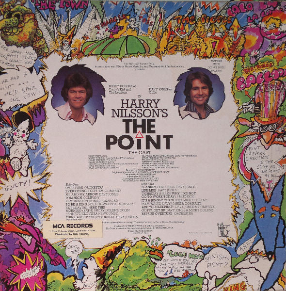 Micky Dolenz And Davy Jones, Original Cast* : Harry Nilsson's The Point (LP, Album)