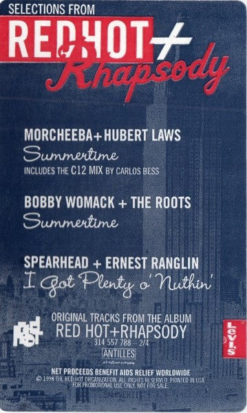 Various : Selections From Red Hot + Rhapsody: The Gershwin Groove (12", Promo)