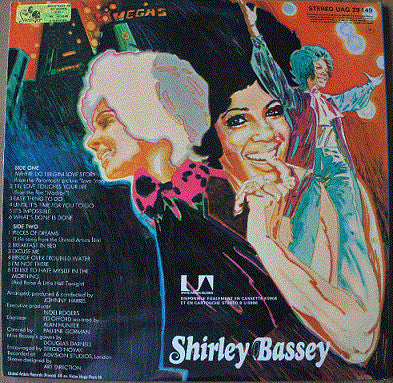 Shirley Bassey : Love Story (LP, Album, RE, Gat)