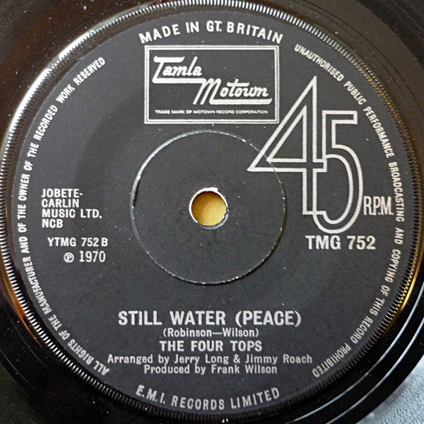 The Four Tops* : Still Water (Love) (7", Single, Sol)