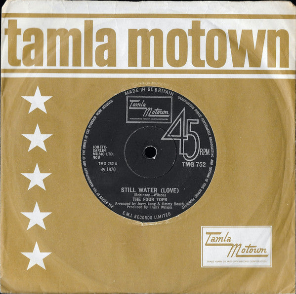 The Four Tops* : Still Water (Love) (7", Single, Sol)