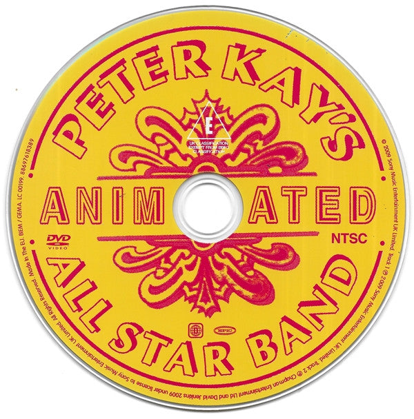 Peter Kay's Animated All Star Band : The Official BBC Children In Need Medley (DVD, Single, NTSC)