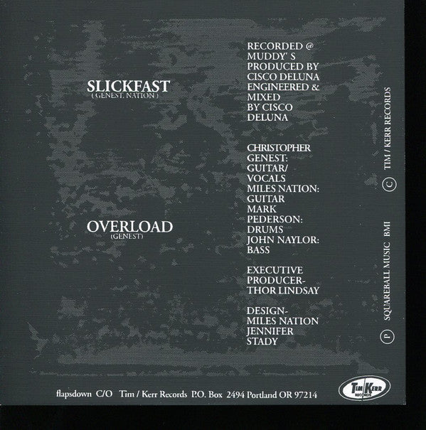 Flapsdown : Slickfast / Overload (7", Single)