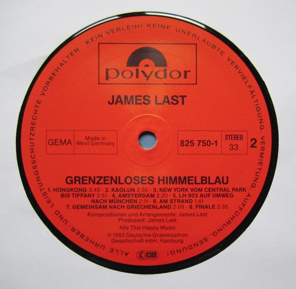 James Last : Grenzenloses Himmelblau (LP, Album)