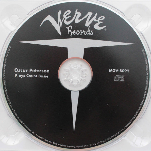 Oscar Peterson : Oscar Peterson Plays Count Basie (CD, Mono, RE, RM, Dig)