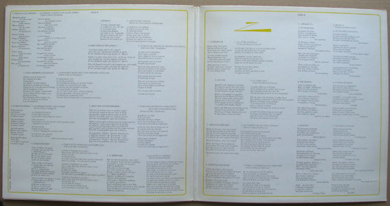 Mikis Theodorakis : Chansons De Lutte (LP, Album, RE, Gat)