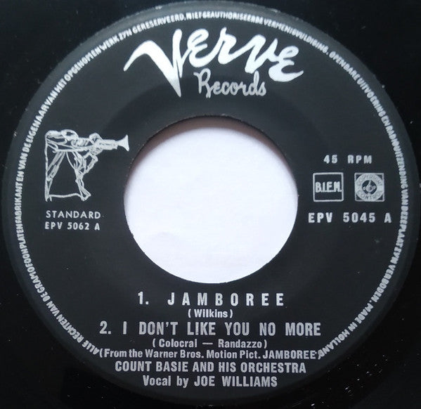 Count Basie Orchestra : Basie Rides Again ! (7", EP)