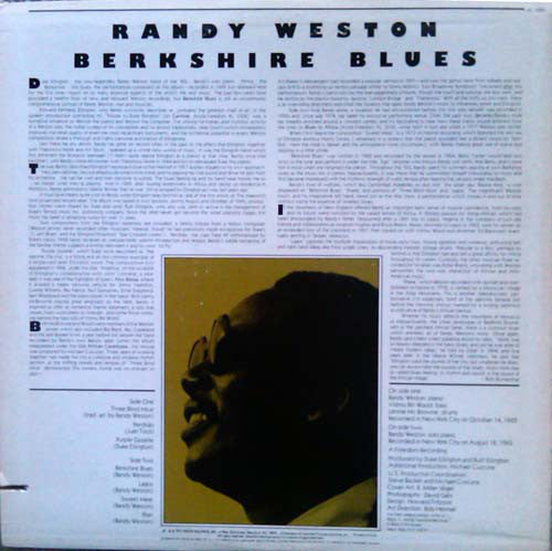 Randy Weston : Berkshire Blues (LP, Album)