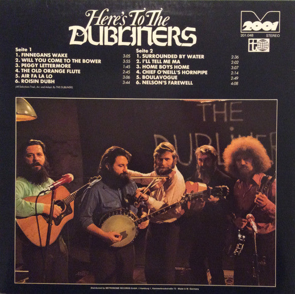 The Dubliners : Here's To The Dubliners (LP, Comp)