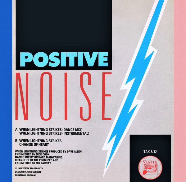 Positive Noise : When Lightning Strikes (12")