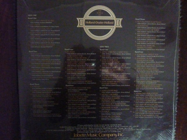 Holland-Dozier-Holland : The Songs Of Holland-Dozier-Holland (LP, Comp, Promo)