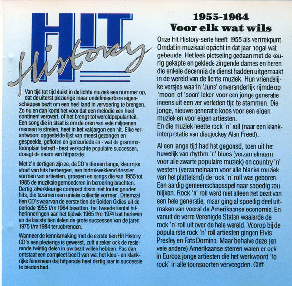 Various : Hit History '64 - Volume 10 (CD, Comp)