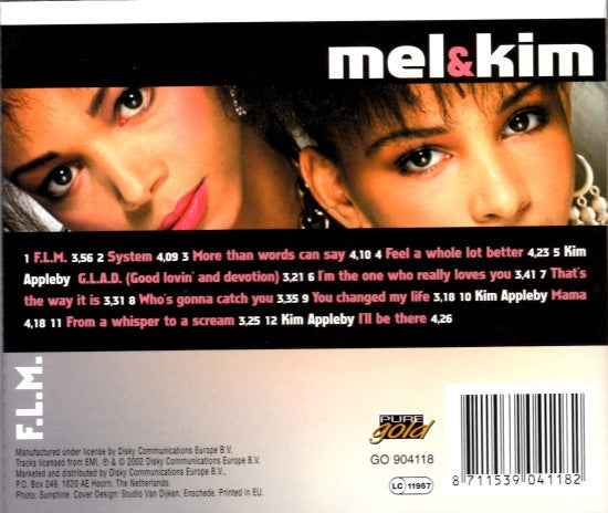 Mel & Kim : F.L.M. (CD, Comp)