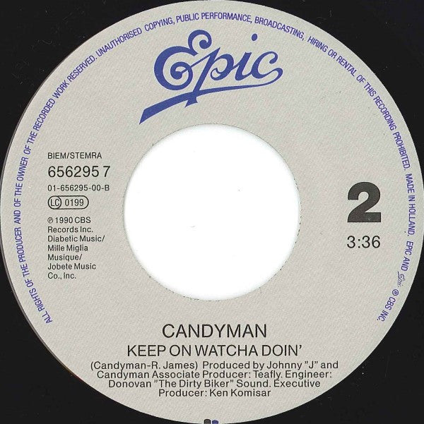 Candyman : Knockin' Boots (7", Single)