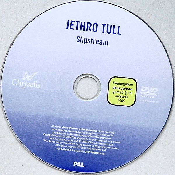 Jethro Tull : A + Slipstream (CD, Album, Copy Prot., RE, RM + DVD-V, RE, PAL)