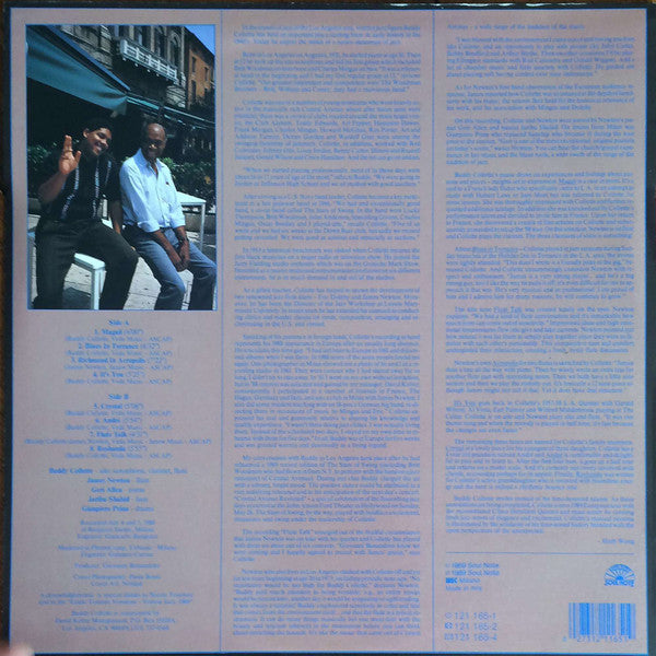 Buddy Collette Quintet Feat. James Newton (2) : Flute Talk (LP)