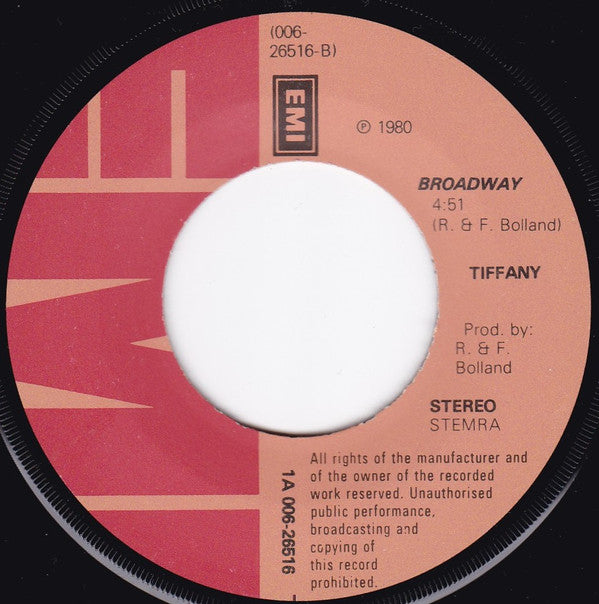 Tiffany (9) : Spoonful Of Lovin' (7", Single)