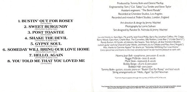 Tommy Bolin : Private Eyes (CD, Album, RE)