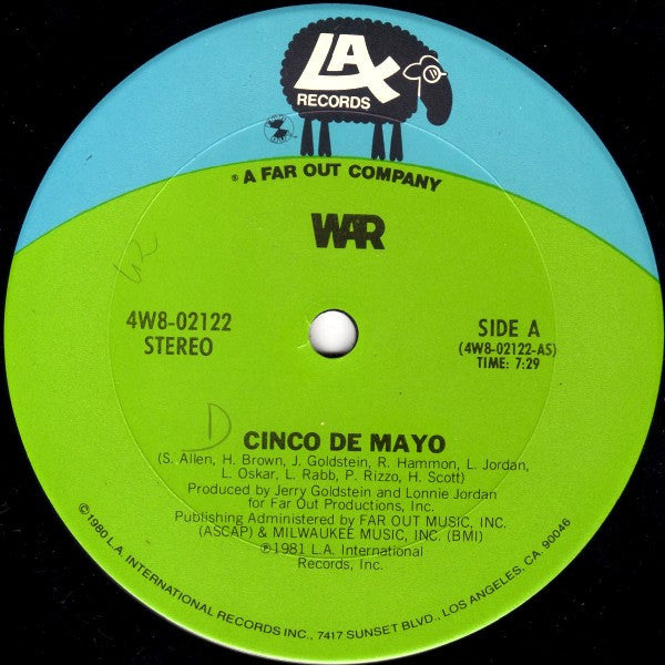 War : Cinco De Mayo (12")