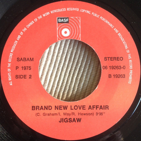 Jigsaw (3) : Sky High (7")