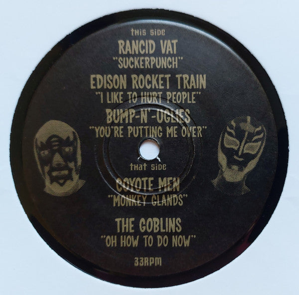 Various : Carbon 14 Wrestling Federation Presents: A Night Of Champions (7", EP, Comp)