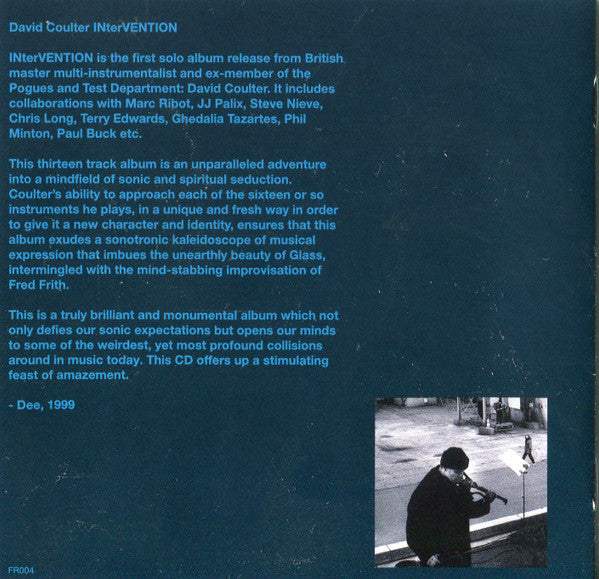 David Coulter : INterVENTION (CD, Album)