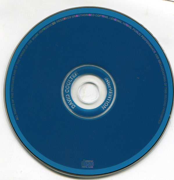 David Coulter : INterVENTION (CD, Album)