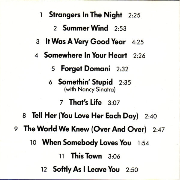 Frank Sinatra : Frank Sinatra's Greatest Hits! (CD, Comp, RE)