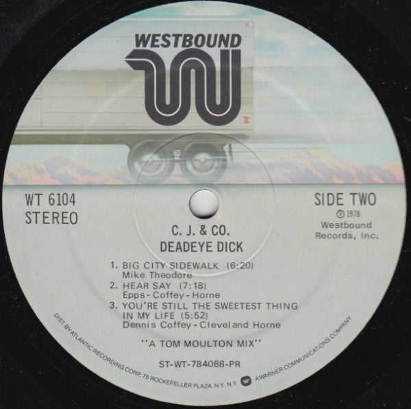 C.J. & Co : Deadeye Dick (LP, Album, PR )