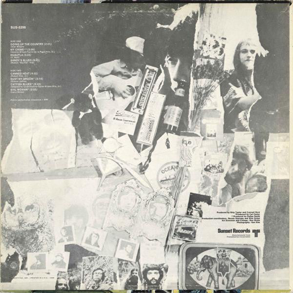 Canned Heat : Collage (LP, Comp)