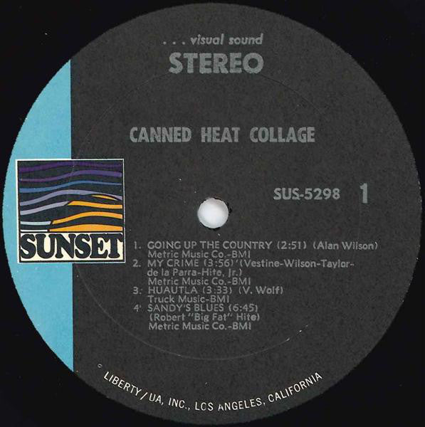 Canned Heat : Collage (LP, Comp)