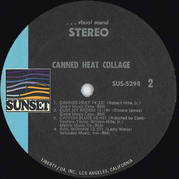 Canned Heat : Collage (LP, Comp)