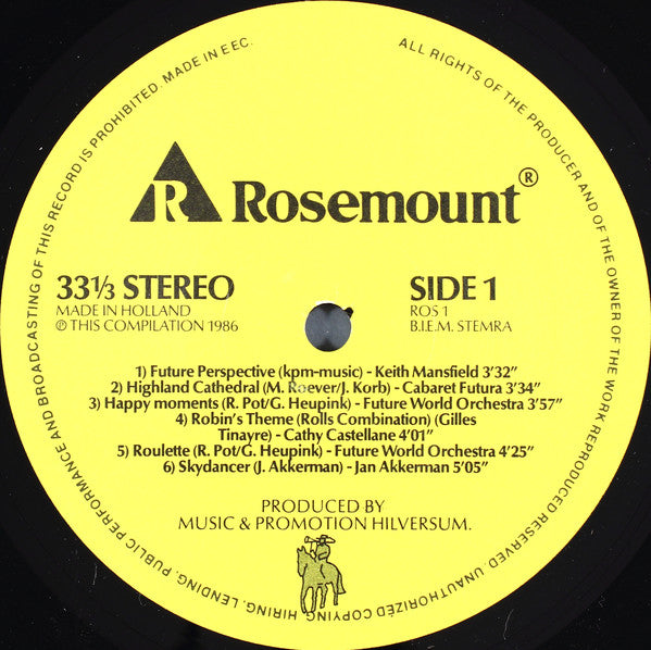 Various : Rosemount & Music: Electronic Instruments All Together (LP, Comp)