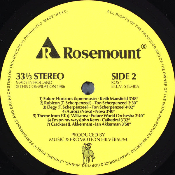 Various : Rosemount & Music: Electronic Instruments All Together (LP, Comp)
