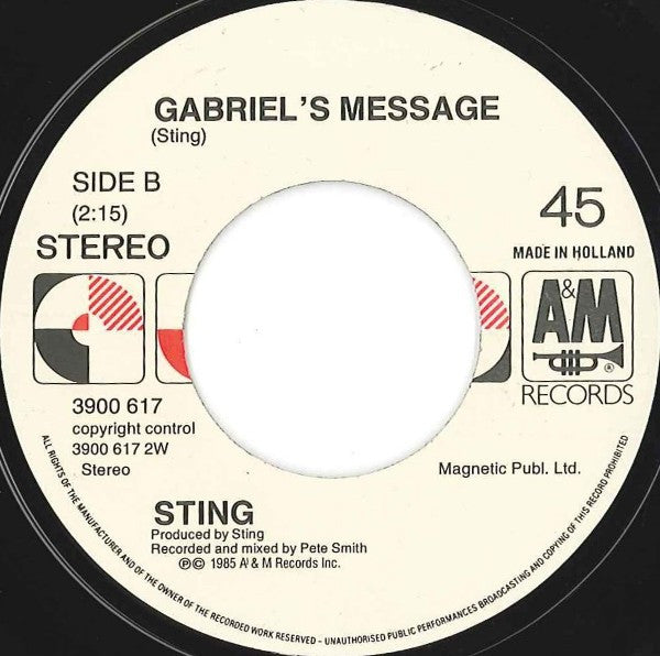 Sting : Russians (7", Single)