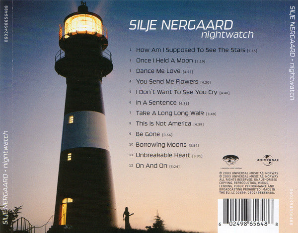 Silje Nergaard : Nightwatch (CD, Album)
