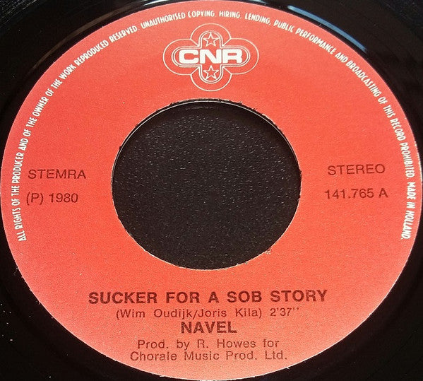 Navel (3) : Sucker For A Sob Story (7")