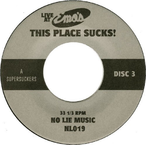 Various : Live At Emo's Volume 2-#3 This Place Sucks  (7")