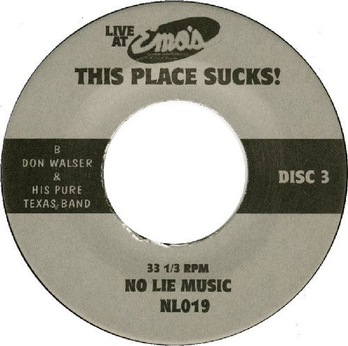 Various : Live At Emo's Volume 2-#3 This Place Sucks  (7")