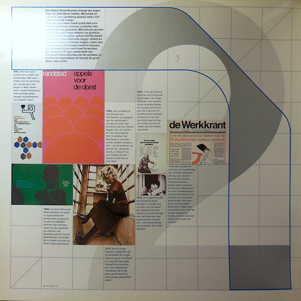 Various : Silver Selection - Randstad Uitzendbureau 25 Jaar (LP, Comp, Gat)