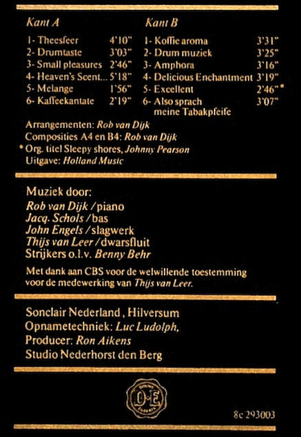 Rob van Dijk (3) : Small Pleasures (LP)