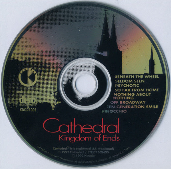 Cathedral (4) : Kingdom Of Ends (CD, Album)