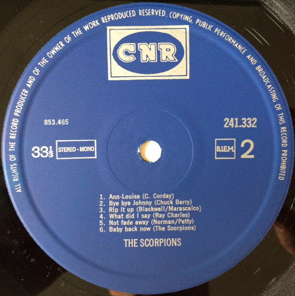 The Scorpions : Hello Josephine (LP, Album)