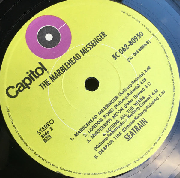 Seatrain : The Marblehead Messenger (LP, Album, Gat)