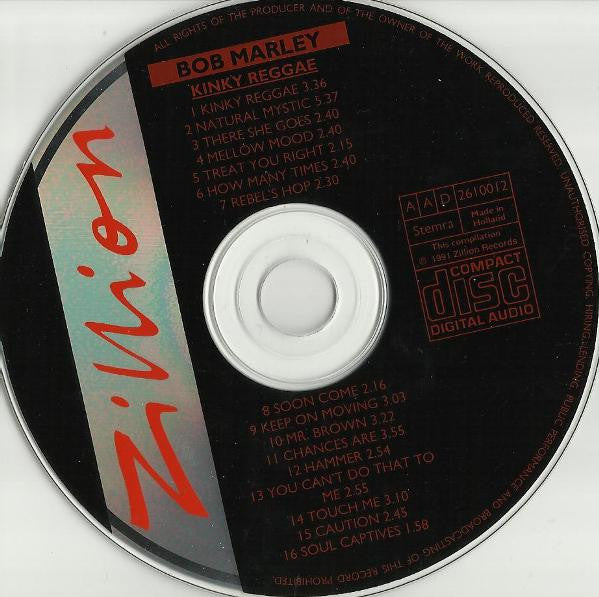 Bob Marley : Kinky Reggae (CD, Comp, RM)